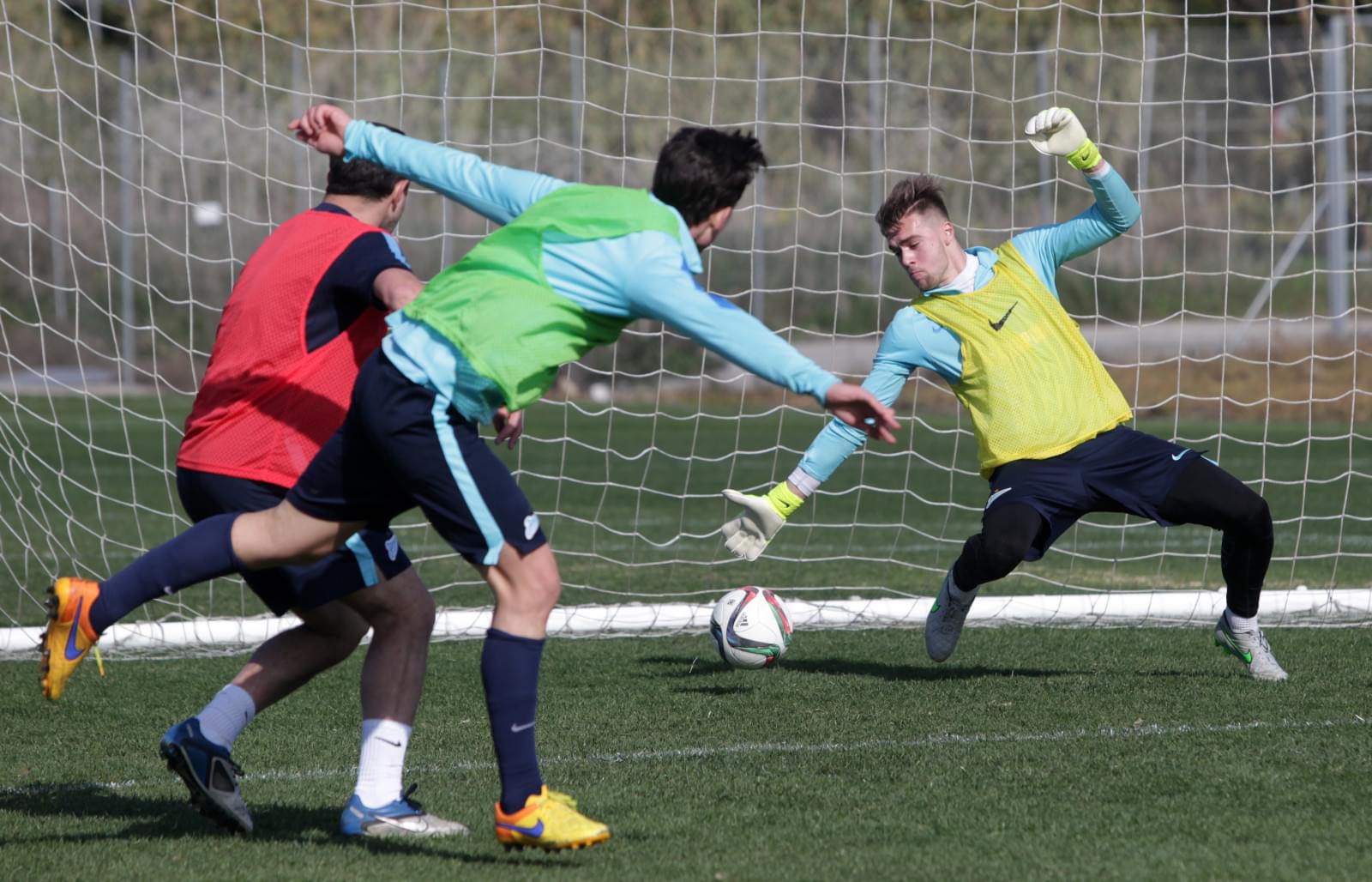 Тренировка «Зенита»-м на сборе в Испании 26 января 2016 года