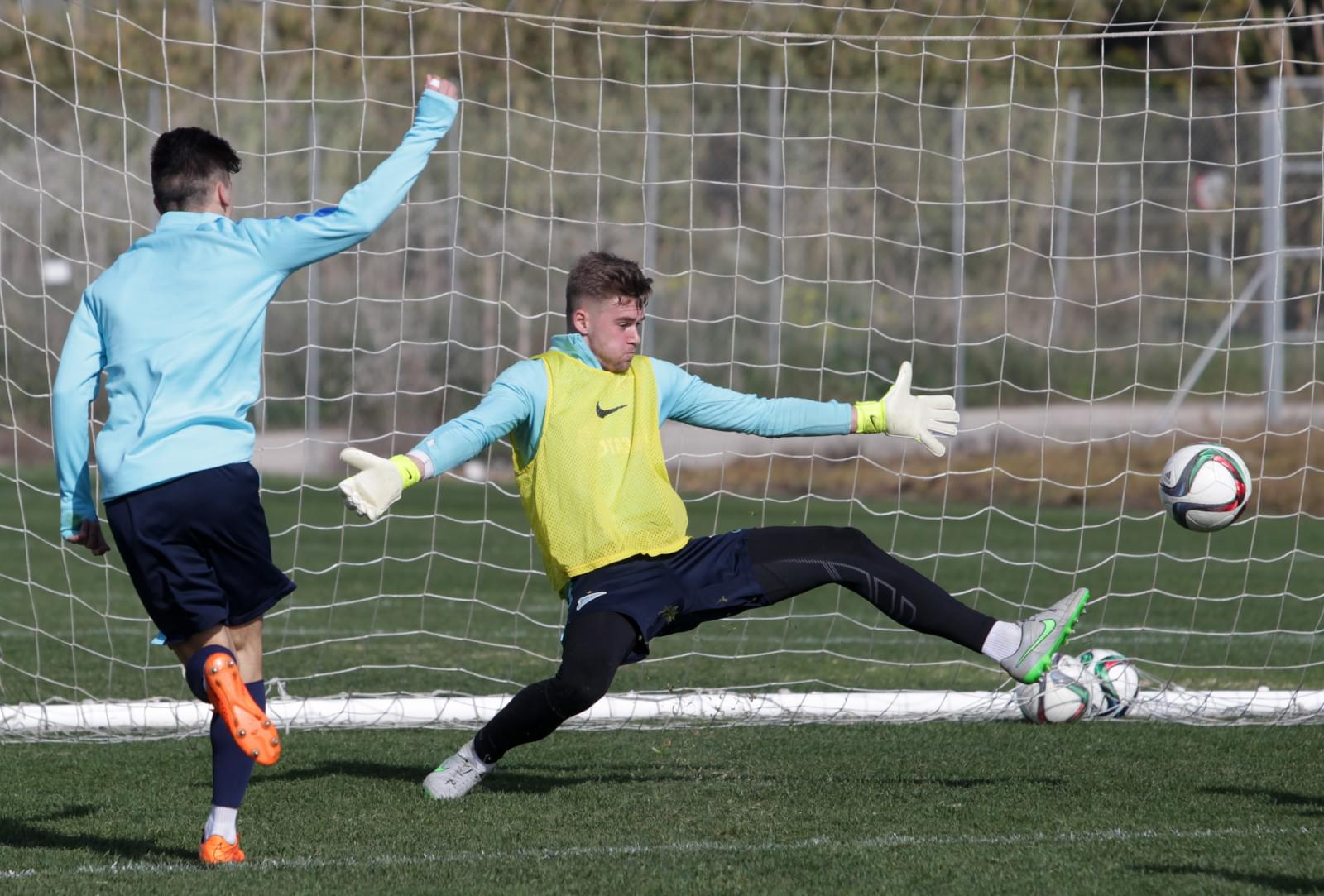 Тренировка «Зенита»-м на сборе в Испании 26 января 2016 года