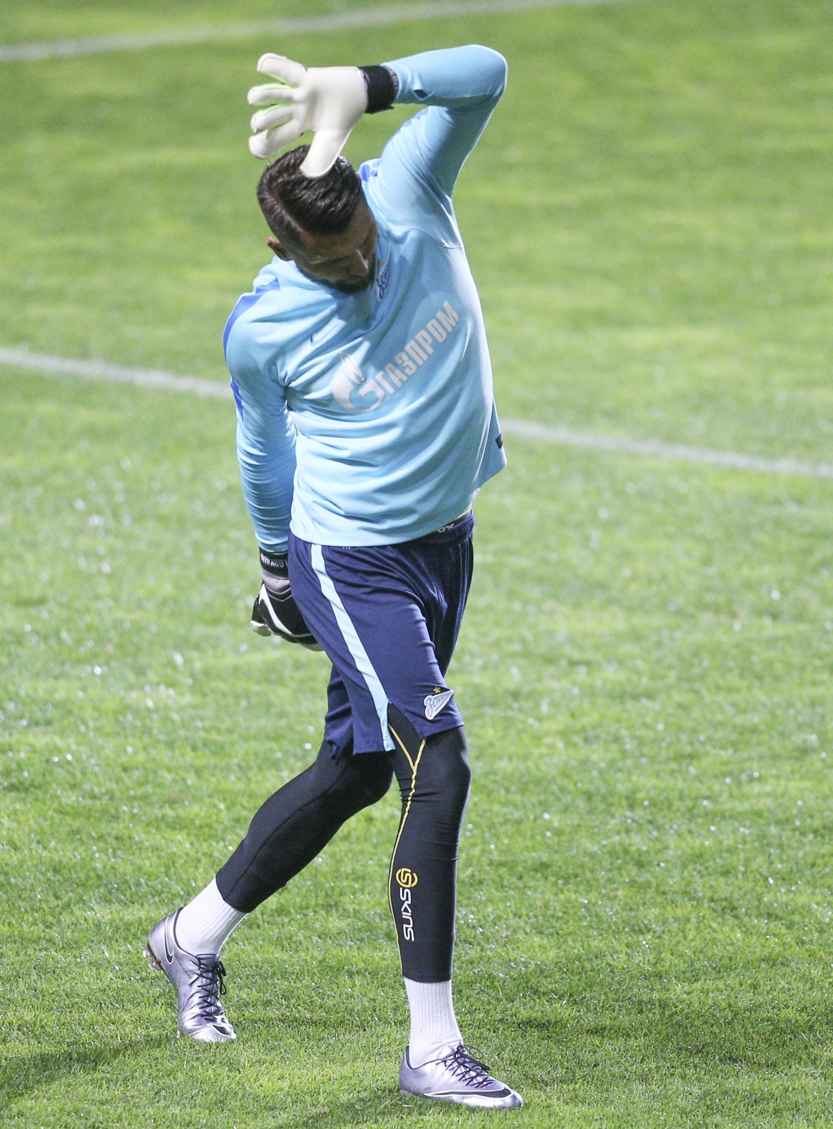 Второй «Газпром»-тренировочный сбор в Фару: 27 января, вечерняя тренировка