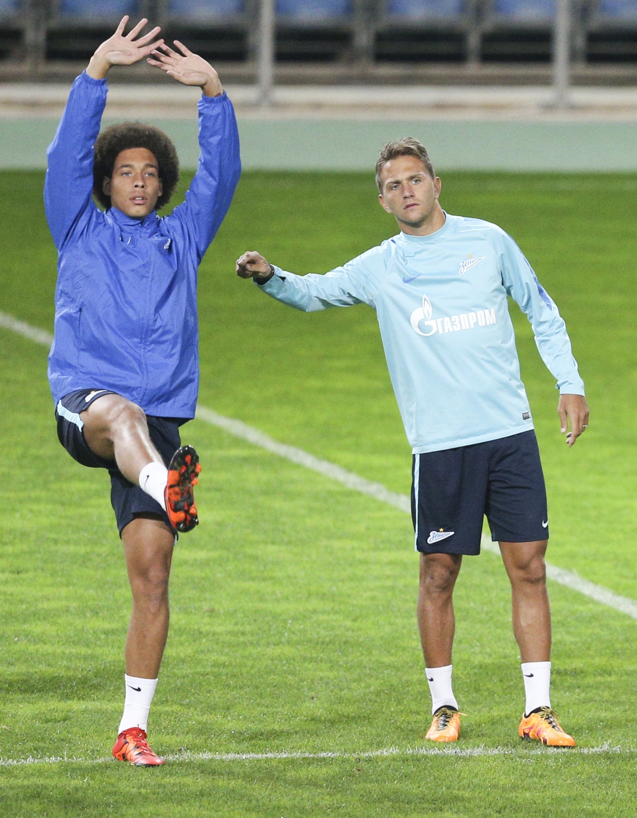 Второй «Газпром»-тренировочный сбор в Фару: 27 января, вечерняя тренировка