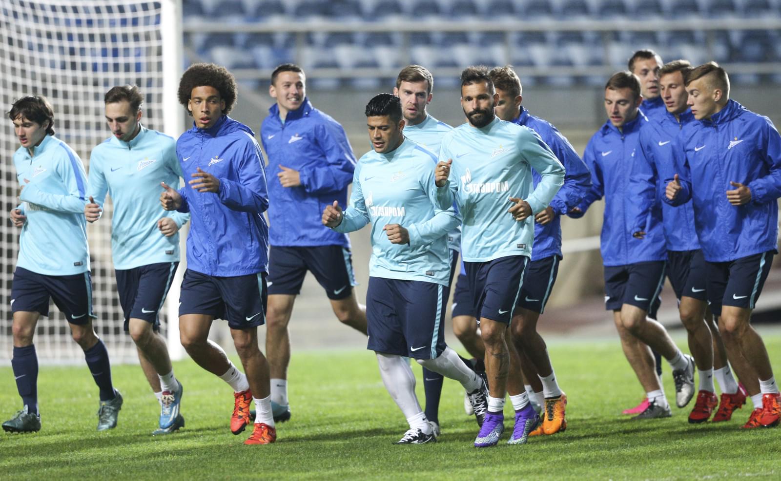 Второй «Газпром»-тренировочный сбор в Фару: 27 января, вечерняя тренировка