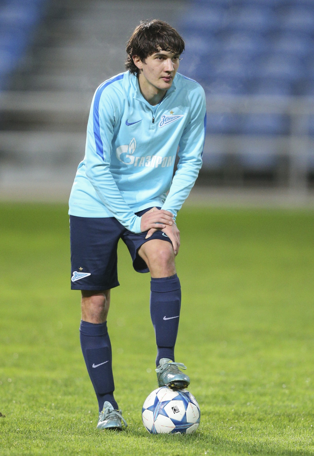 Второй «Газпром»-тренировочный сбор в Фару: 27 января, вечерняя тренировка