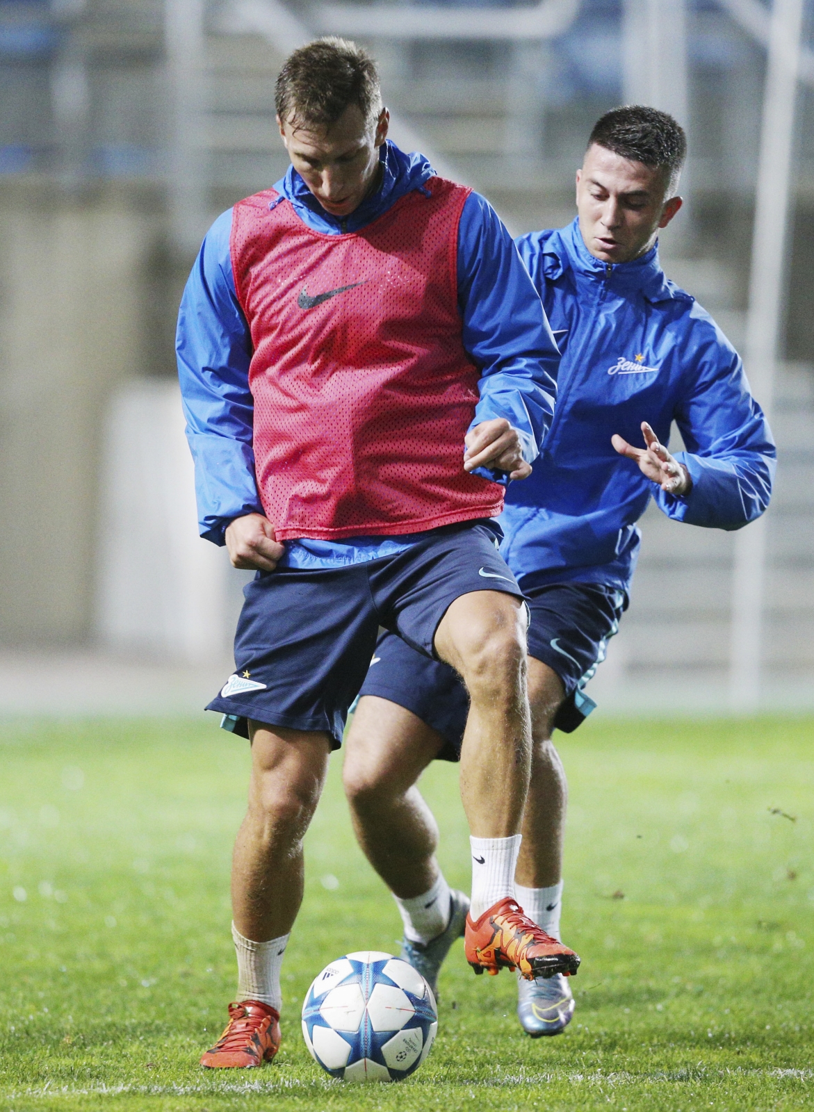 Второй «Газпром»-тренировочный сбор в Фару: 27 января, вечерняя тренировка