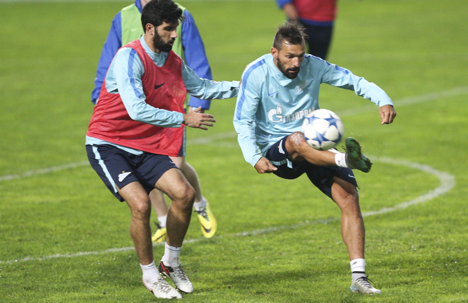 Второй «Газпром»-тренировочный сбор в Фару: 27 января, вечерняя тренировка