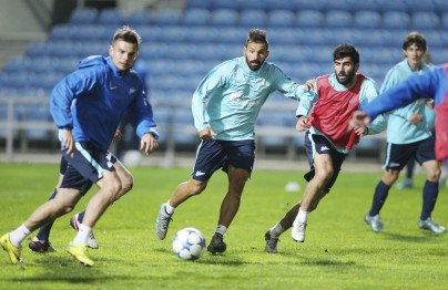 Второй «Газпром»-тренировочный сбор в Фару: 27 января, вечерняя тренировка