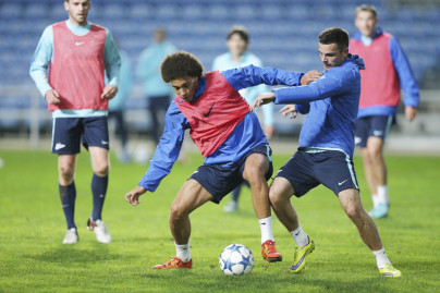 Второй «Газпром»-тренировочный сбор в Фару: 27 января, вечерняя тренировка