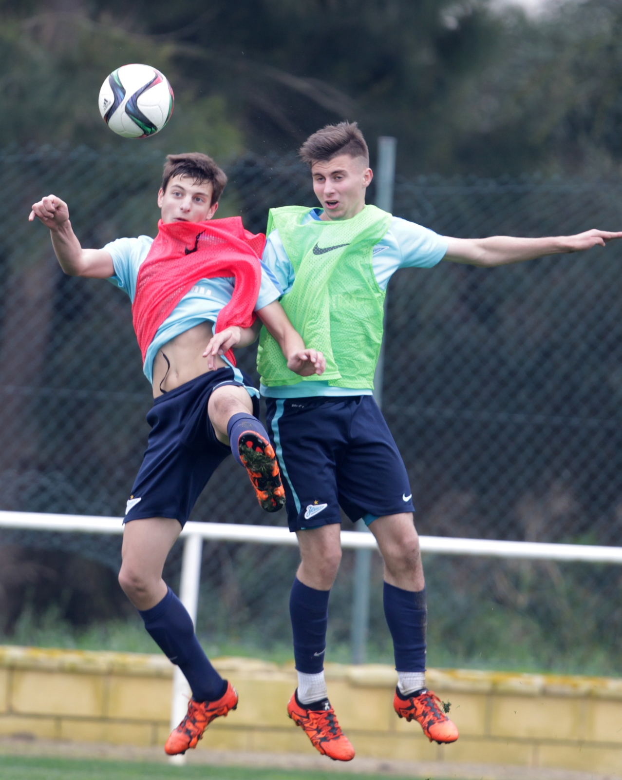 Тренировка «Зенита»-м на сборе в Испании 28 января 2016 года