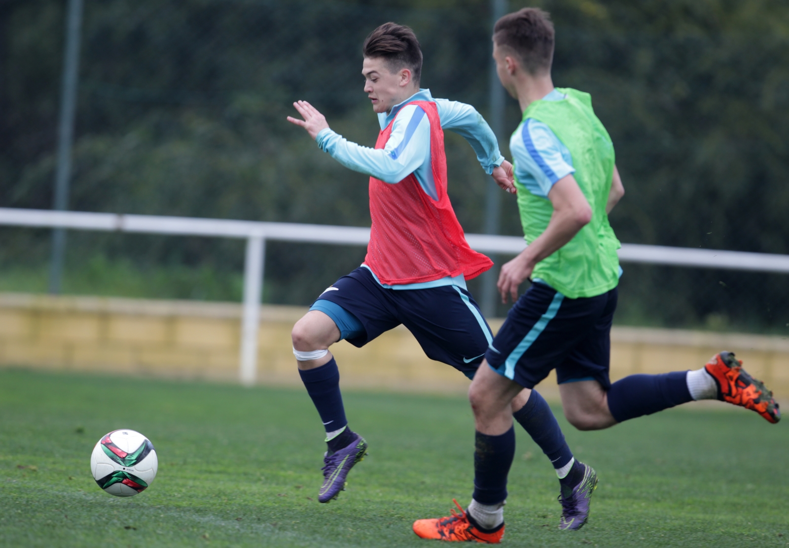 Тренировка «Зенита»-м на сборе в Испании 28 января 2016 года