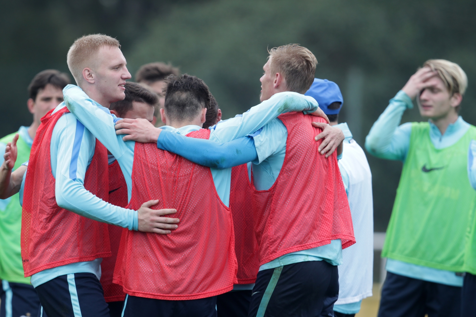 Тренировка «Зенита»-м на сборе в Испании 28 января 2016 года