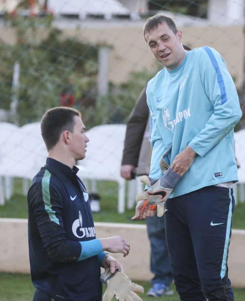 «Газпром»-тренировочный сбор в Фару: 29 января, вечерняя тренировка