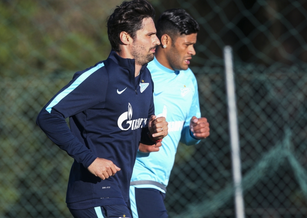 «Газпром»-тренировочный сбор в Фару: 29 января, вечерняя тренировка