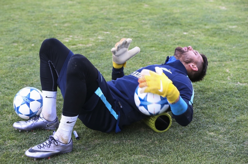 «Газпром»-тренировочный сбор в Фару: 29 января, вечерняя тренировка