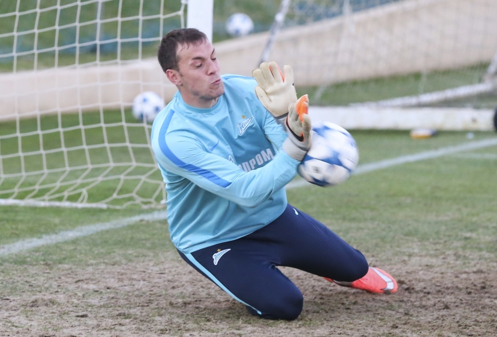 «Газпром»-тренировочный сбор в Фару: 29 января, вечерняя тренировка