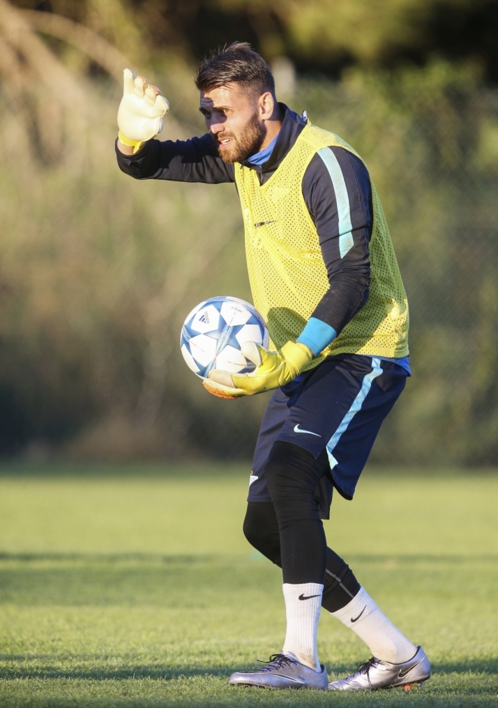 «Газпром»-тренировочный сбор в Фару: 29 января, вечерняя тренировка