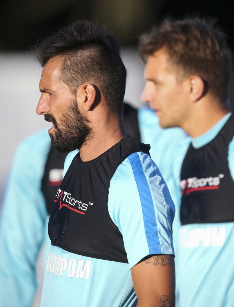 «Газпром»-тренировочный сбор в Фару: 29 января, вечерняя тренировка