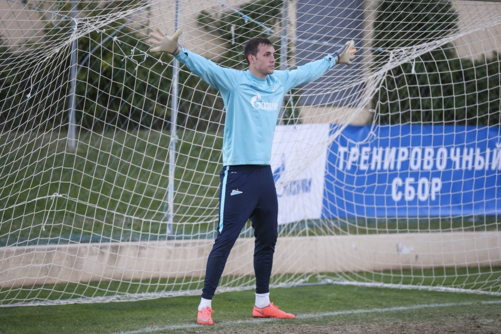 «Газпром»-тренировочный сбор в Фару: 29 января, вечерняя тренировка