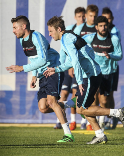 «Газпром»-тренировочный сбор в Фару: 29 января, вечерняя тренировка