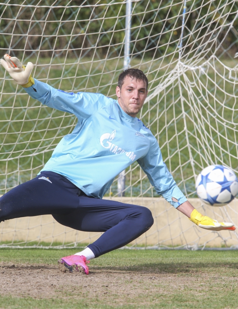 «Газпром»-тренировочный сбор в Фару: 6 февраля, утренняя тренировка