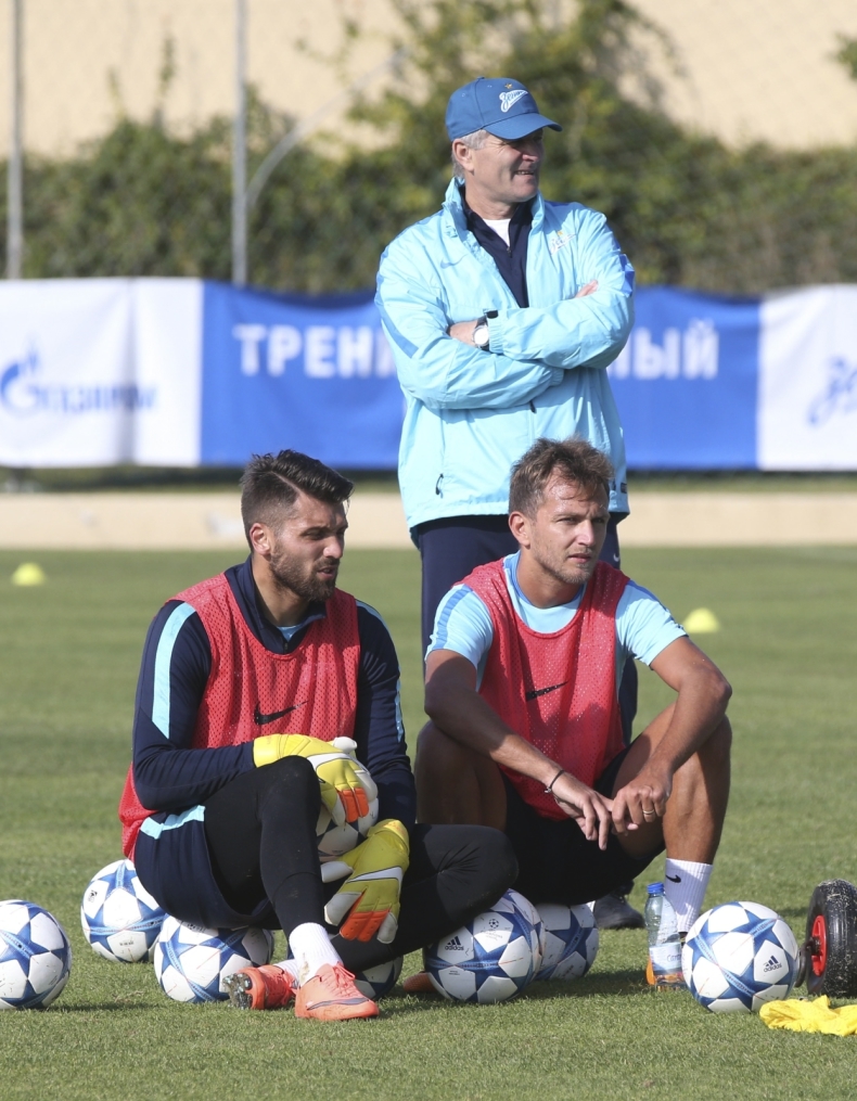 «Газпром»-тренировочный сбор в Фару: 6 февраля, утренняя тренировка