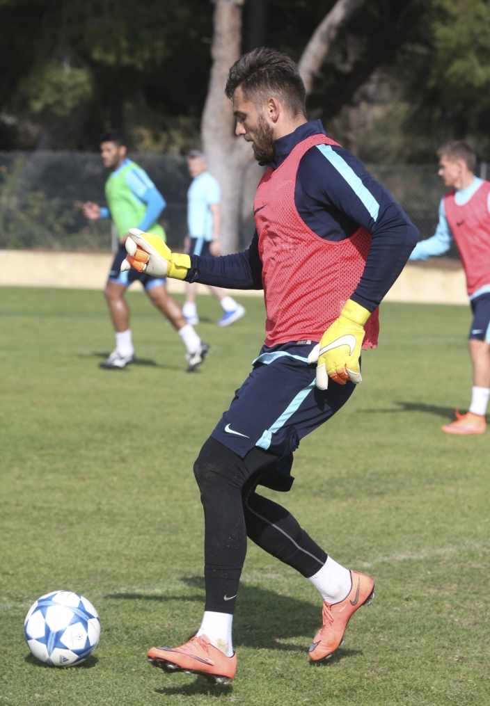 «Газпром»-тренировочный сбор в Фару: 6 февраля, утренняя тренировка