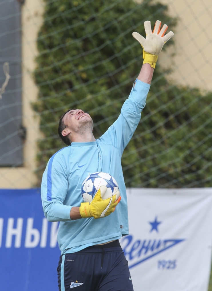 «Газпром»-тренировочный сбор в Фару: 6 февраля, утренняя тренировка