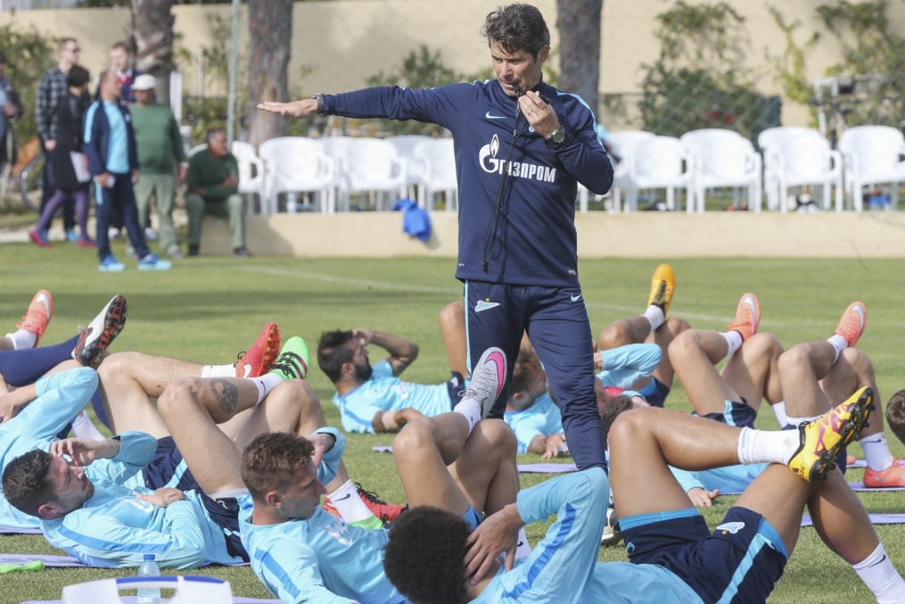 «Газпром»-тренировочный сбор в Фару: 6 февраля, утренняя тренировка