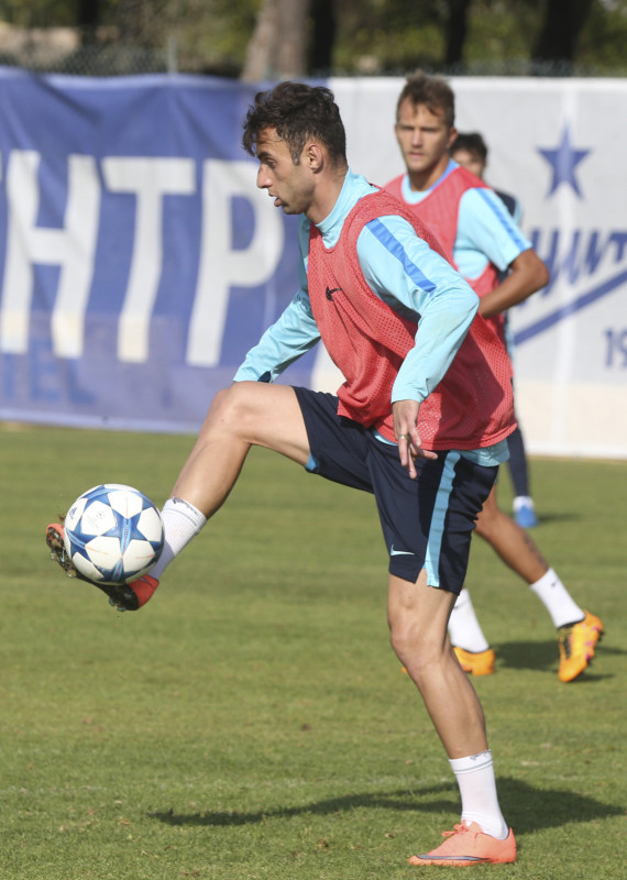 «Газпром»-тренировочный сбор в Фару: 6 февраля, утренняя тренировка