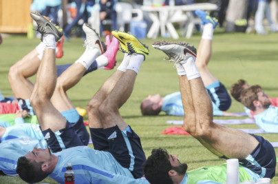 «Газпром»-тренировочный сбор в Фару: 6 февраля, утренняя тренировка