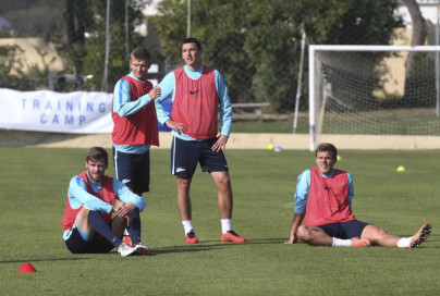 «Газпром»-тренировочный сбор в Фару: 6 февраля, утренняя тренировка