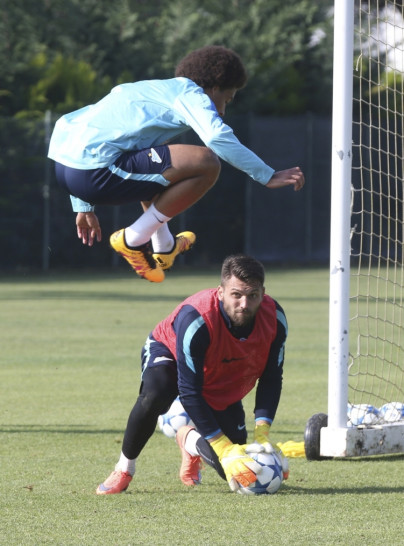 «Газпром»-тренировочный сбор в Фару: 6 февраля, утренняя тренировка