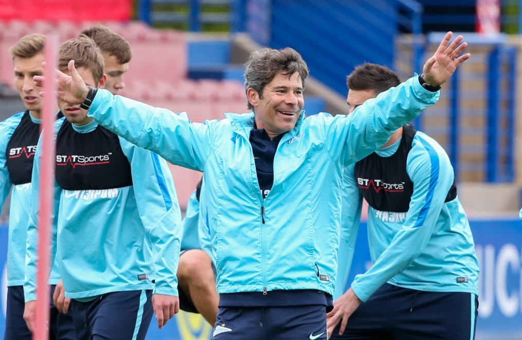 «Газпром»-тренировочные сборы в Испании: тренировка 12 февраля