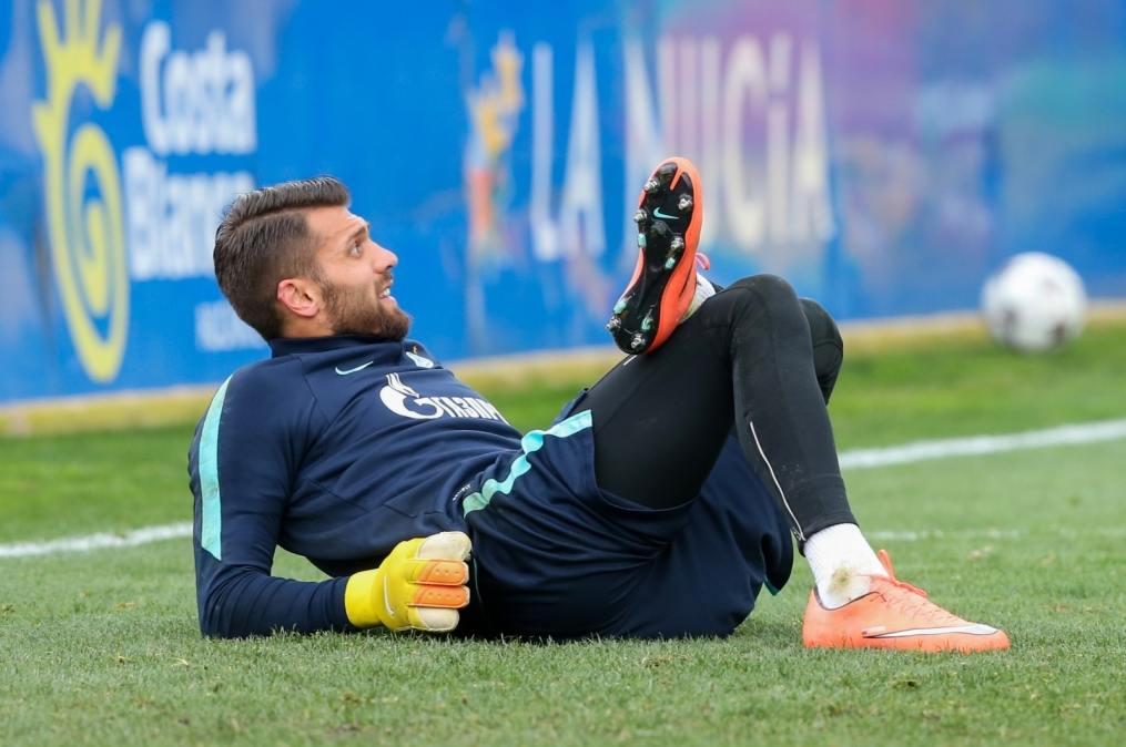 «Газпром»-тренировочные сборы в Испании: тренировка 12 февраля