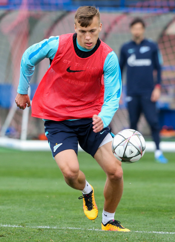 «Газпром»-тренировочные сборы в Испании: тренировка 12 февраля