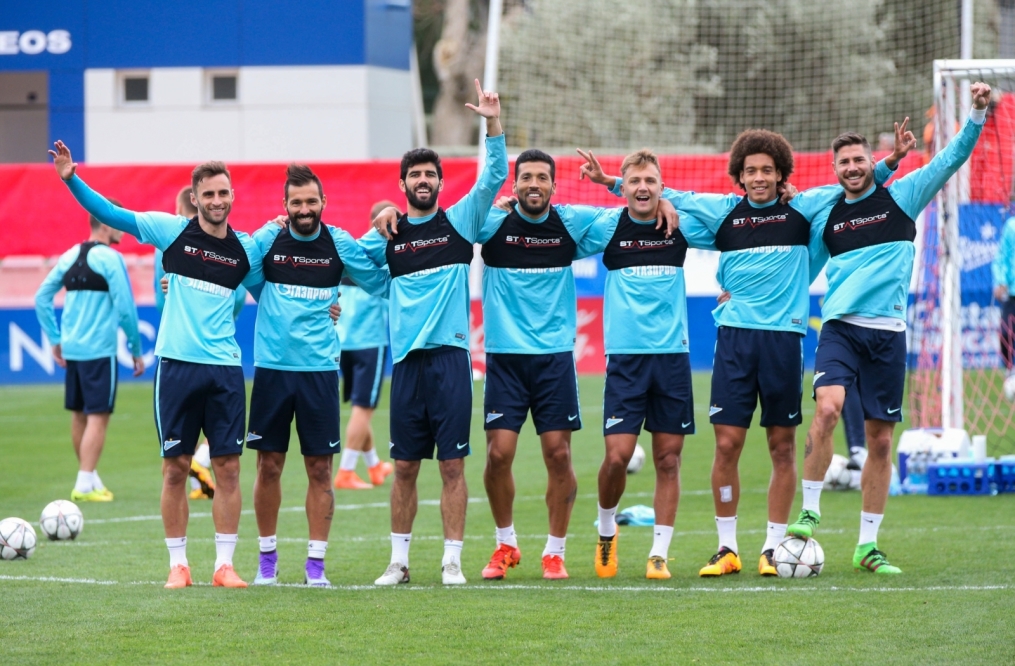 «Газпром»-тренировочные сборы в Испании: тренировка 12 февраля