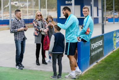 «Газпром»-тренировочные сборы в Испании: тренировка 12 февраля