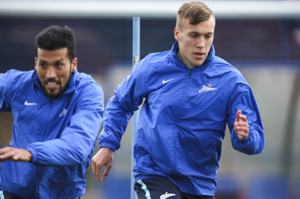 «Газпром»-тренировочные сборы в Испании: тренировка 13 февраля