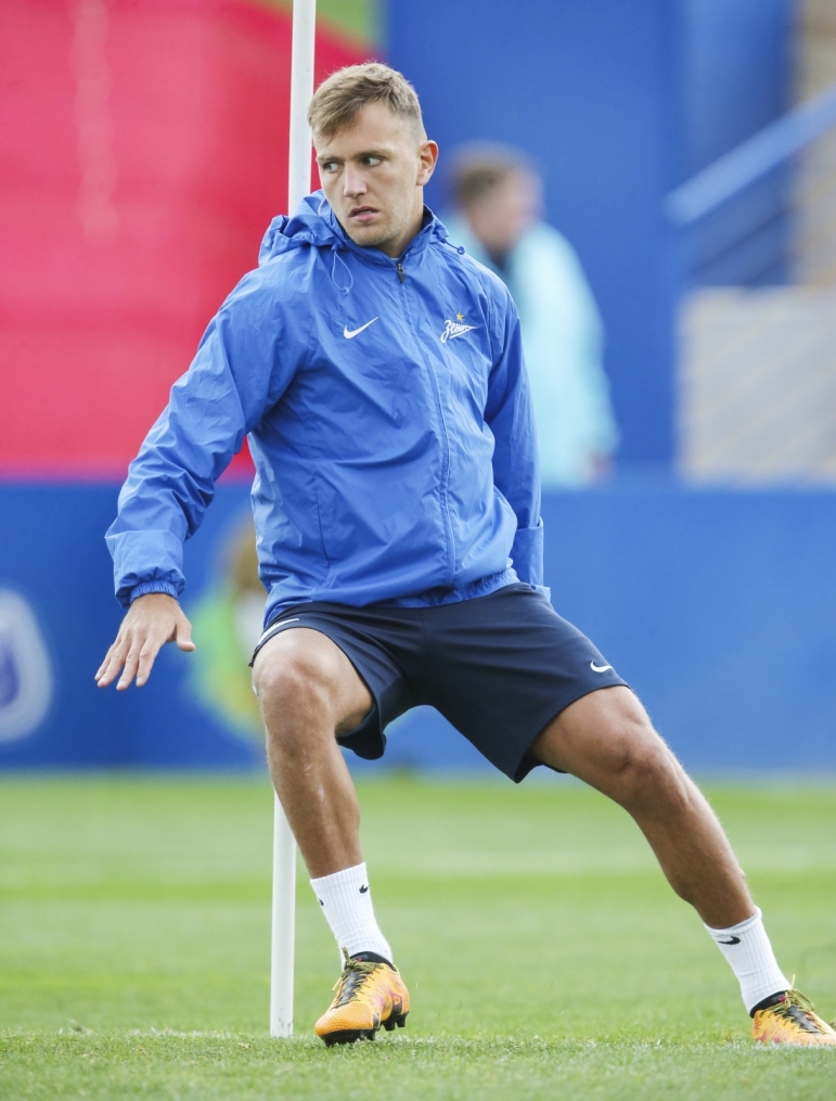 «Газпром»-тренировочные сборы в Испании: тренировка 13 февраля