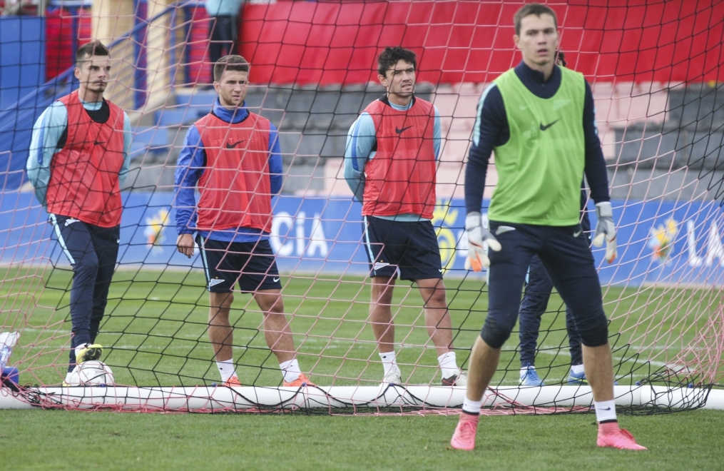 «Газпром»-тренировочные сборы в Испании: тренировка 13 февраля