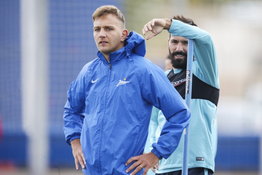 «Газпром»-тренировочные сборы в Испании: тренировка 13 февраля