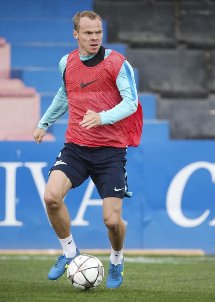 «Газпром»-тренировочные сборы в Испании: тренировка 13 февраля