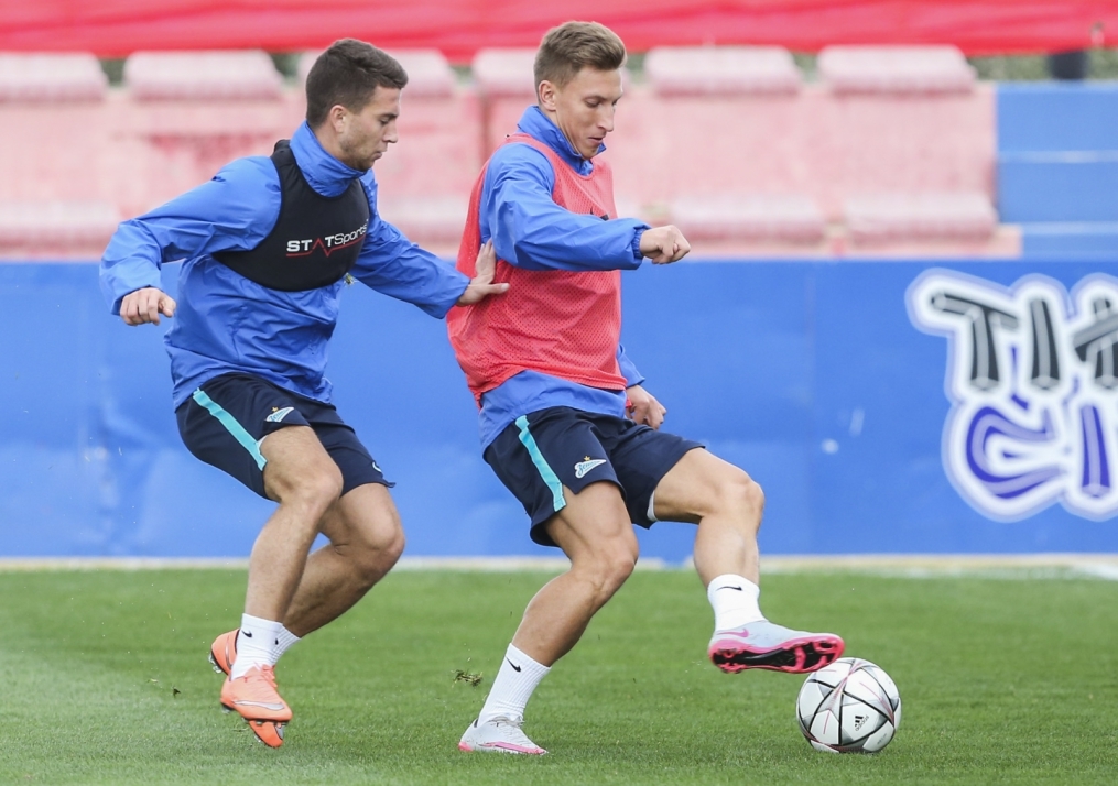 «Газпром»-тренировочные сборы в Испании: тренировка 13 февраля