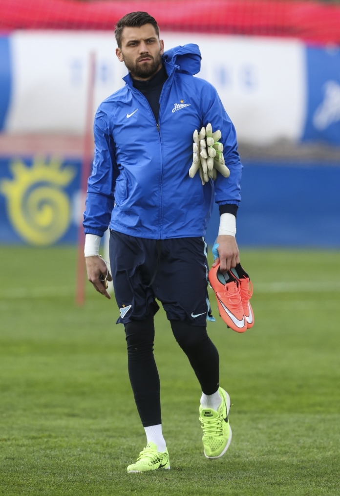 «Газпром»-тренировочные сборы в Испании: тренировка 13 февраля