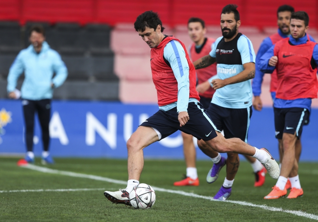 «Газпром»-тренировочные сборы в Испании: тренировка 13 февраля