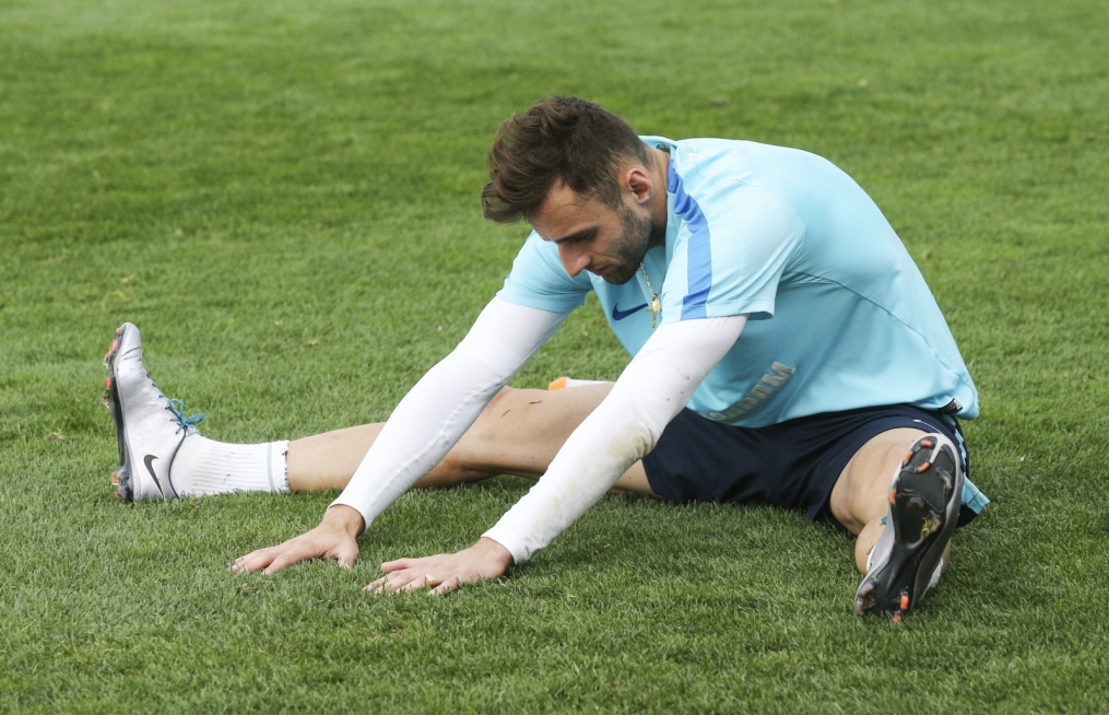 «Газпром»-тренировочные сборы в Испании: тренировка 13 февраля