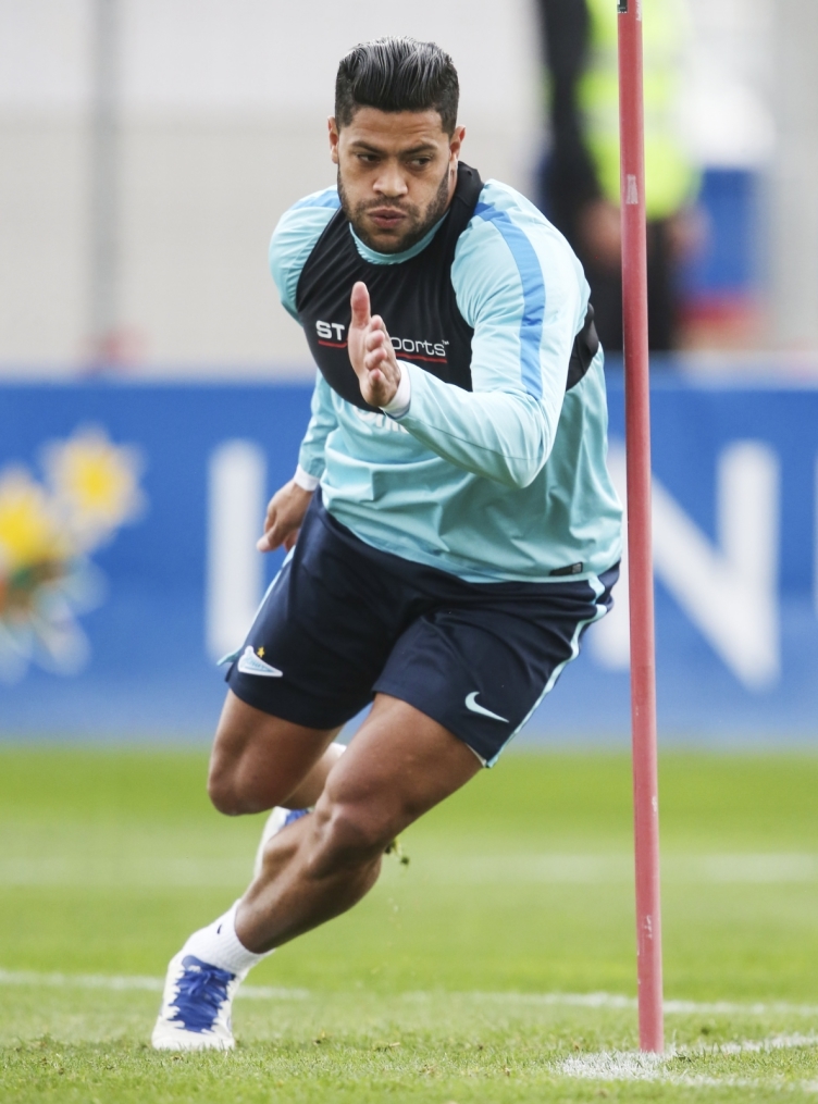 «Газпром»-тренировочные сборы в Испании: тренировка 13 февраля