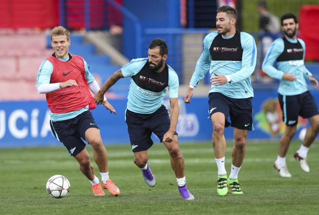 «Газпром»-тренировочные сборы в Испании: тренировка 13 февраля