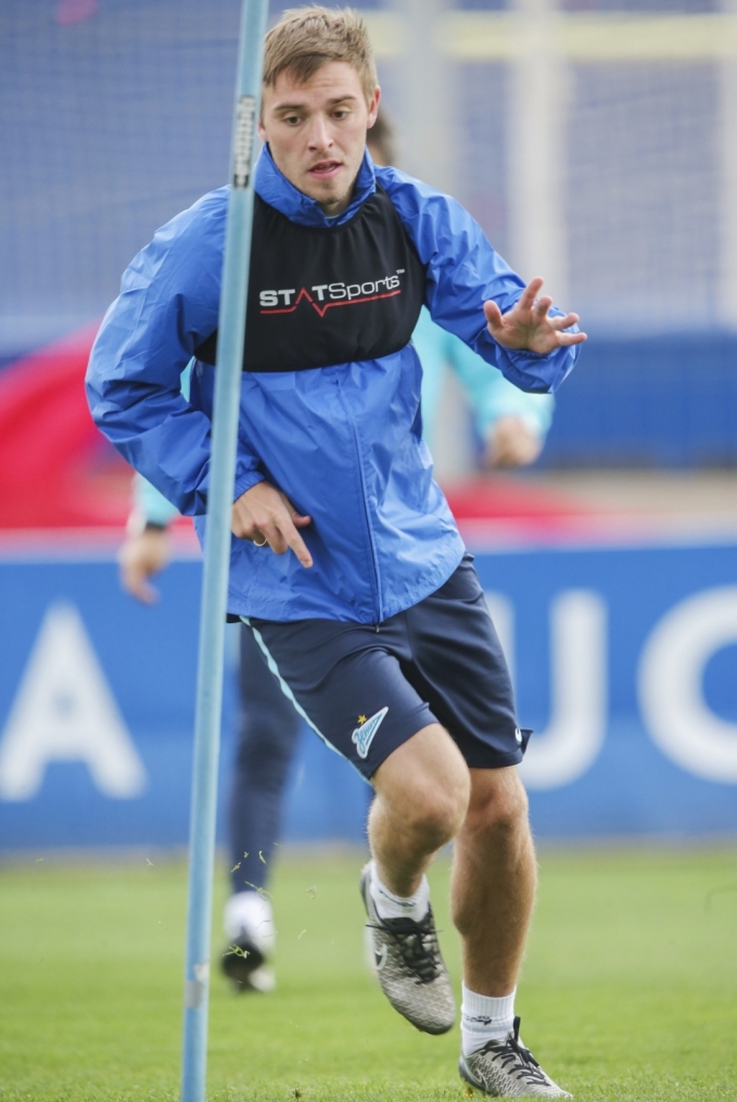 «Газпром»-тренировочные сборы в Испании: тренировка 13 февраля