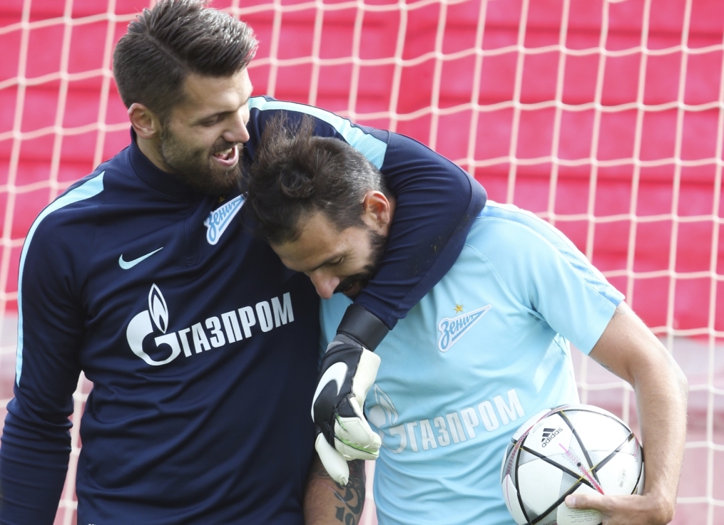 «Газпром»-тренировочные сборы в Испании: тренировка 14 февраля