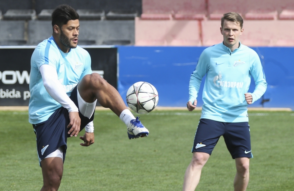 «Газпром»-тренировочные сборы в Испании: тренировка 14 февраля