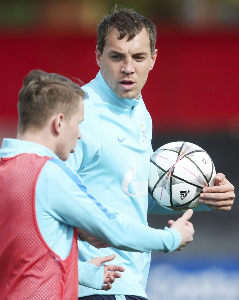 «Газпром»-тренировочные сборы в Испании: тренировка 14 февраля